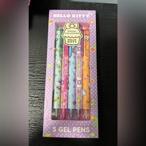 Hello Kitty Special Collection 5 Gel Pens | Sweet Celebration